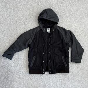 Old Navy kids Black Hooded water-resistant Jacket winter coat (Size M)